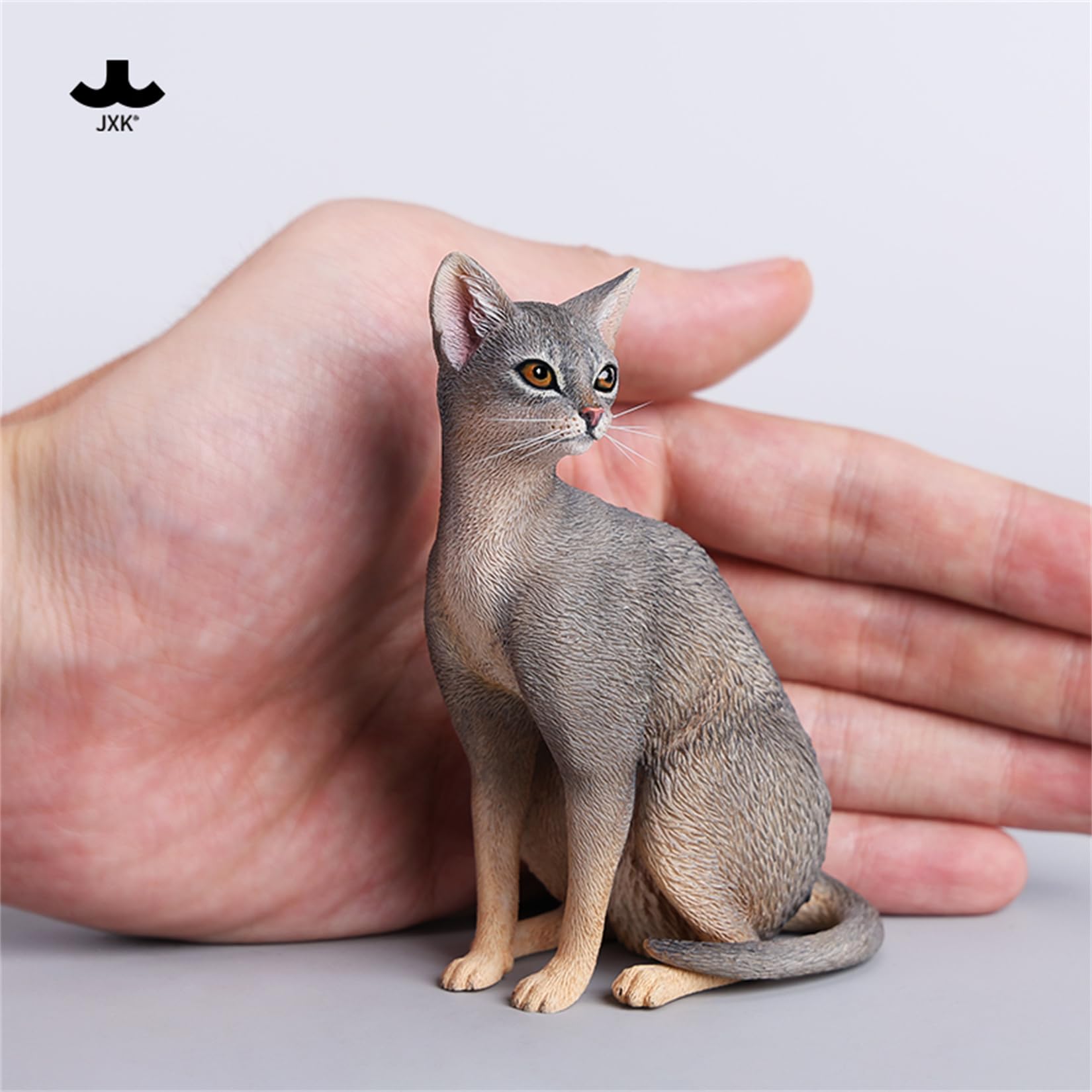 Amazon | BACALYSO | JXK 1/6 サイズ 猫 アビシニアン 可愛い